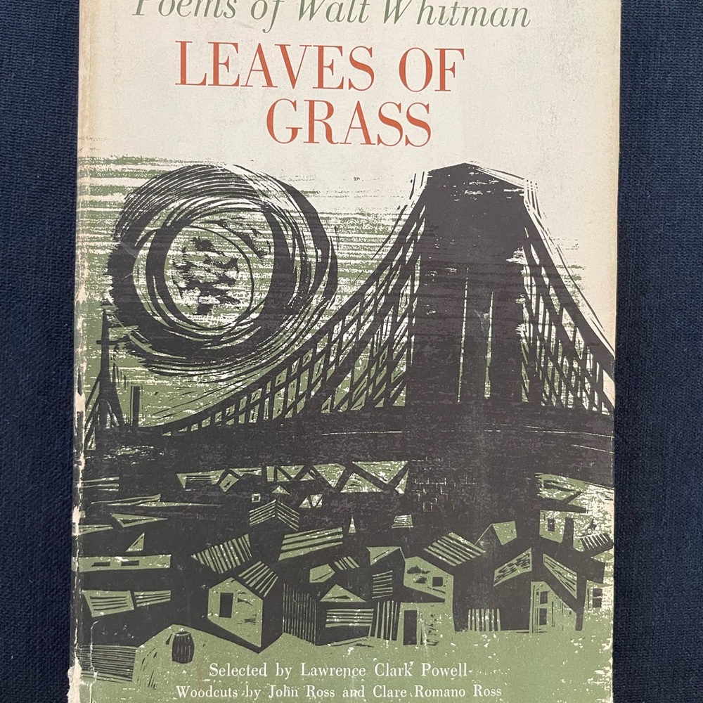 Leaves of Grass Walt Whitman book